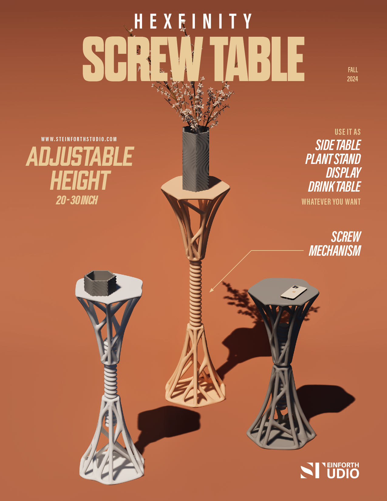 HEXFINITY SCREW TABLE
